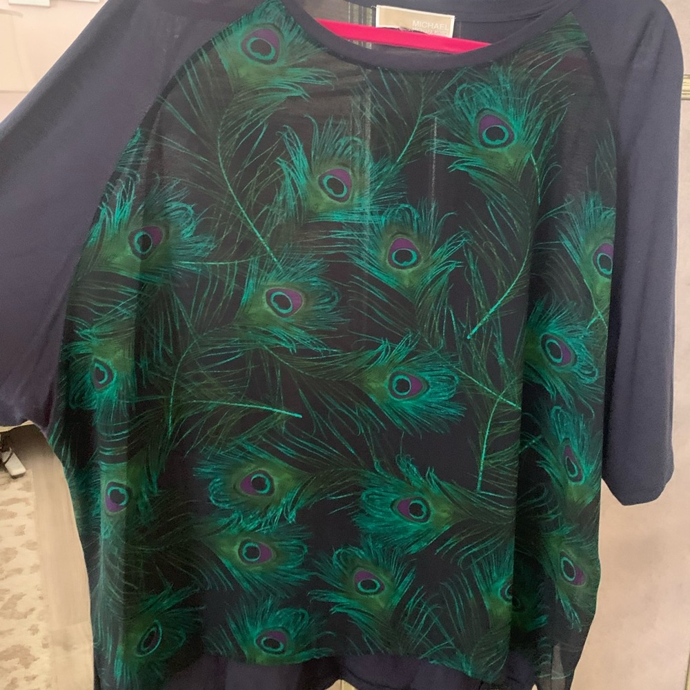 Michael Kors peacock top
